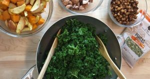 パセリのお化け?！ケールに挑戦